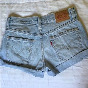 Levi jean shorts